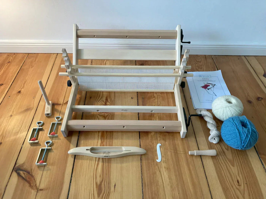 Glimåkra Emilia Webrahmen - Aufbauanleitung auf Deutsch & Englisch