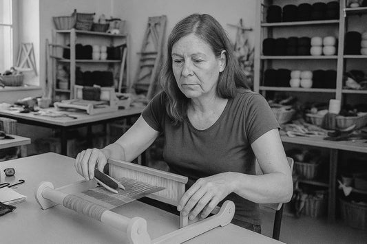 Notwendiges Zubehör für das Weben mit dem Webrahmen