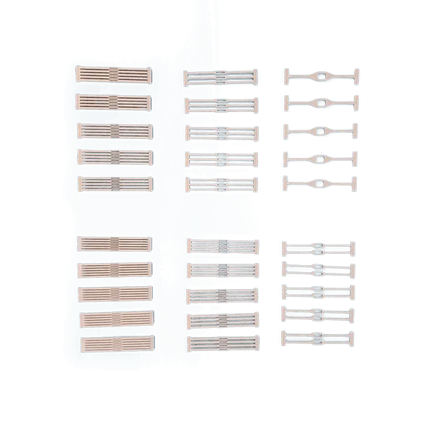 Lojan Flex Rigid Heddle Segmente (Webblatt-Segmente) - 5er Set für 10 cm