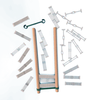 Lojan Flex Rigid Heddle Segmente (Webblatt-Segmente) - 5er Set für 10 cm