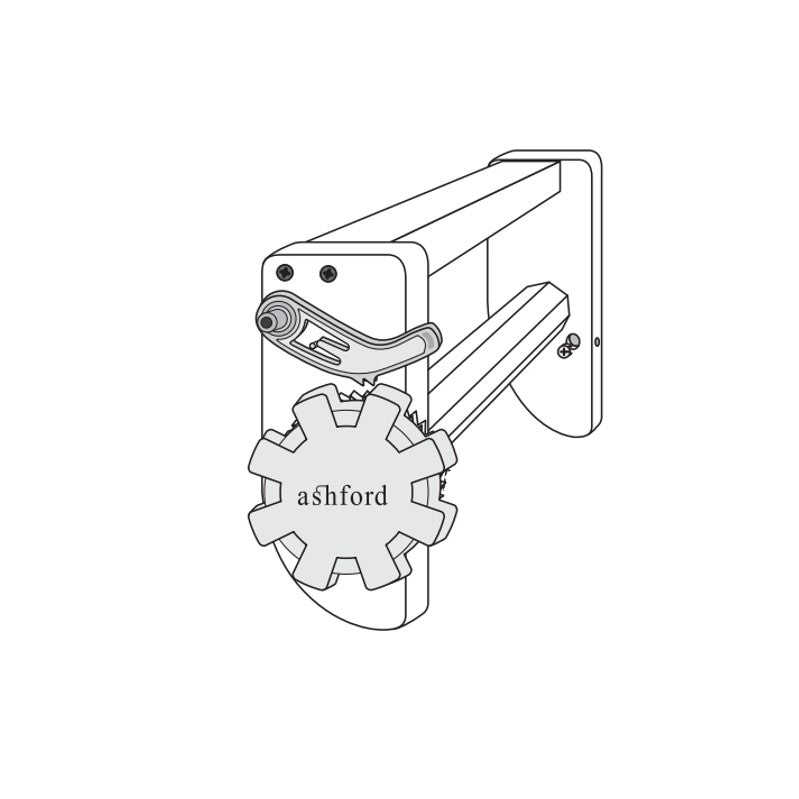 Zweiter Kettbaum für Ashford Tischwebstühle