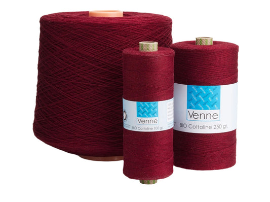 Venne BIO Baumwolle/Leinen Nm 13/2 - Nel 22/2 – 1000g – 66 Farben