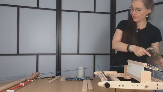 Online-Videokurs: Weben auf dem Gatterkamm für absolute Beginner